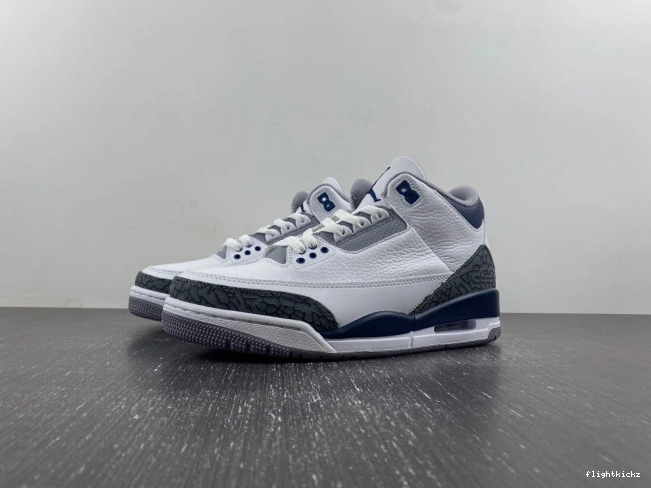 Midnight Air Jordan CT8532-140 3 Navy 1206